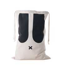 Load image into Gallery viewer, BunnyEar Fabric Toy Storage Bag