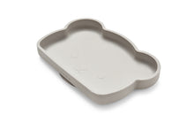Load image into Gallery viewer, Bear Silicone Suction Plate 2.0 . Sand Gray