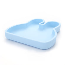 Load image into Gallery viewer, Bunny Silicone Plate 1.0 . Baby Blue