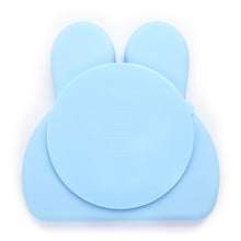 Load image into Gallery viewer, Bunny Silicone Plate 1.0 . Baby Blue