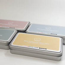 Load image into Gallery viewer, Mini Coloured Pencil Box . Maize