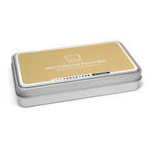 Load image into Gallery viewer, Mini Coloured Pencil Box . Maize