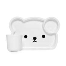 Load image into Gallery viewer, Compartment Plate + Cup Set