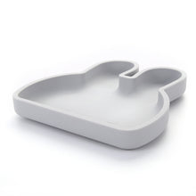 Load image into Gallery viewer, Bunny Silicone Plate 1.0 . Grayish