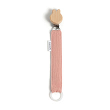 Load image into Gallery viewer, Hoppi Pacifier Strap . Blush