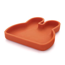 Load image into Gallery viewer, Bunny Silicone Plate 1.0 . Pumpkin