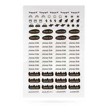 Load image into Gallery viewer, [PREORDER 25-30 SEP] Stickoo Personalized Name Labels . BraveyPop
