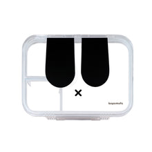 Load image into Gallery viewer, EasyPack Tritan Bento Box . Black

