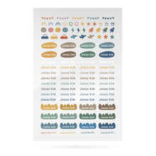 Load image into Gallery viewer, [PREORDER 25-30 SEP] Stickoo Personalized Name Labels . BraveyPop
