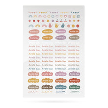 Load image into Gallery viewer, [PREORDER 25-30 SEP] Stickoo Personalized Name Labels . LovelyPop
