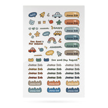 Load image into Gallery viewer, [PREORDER 25-30 SEP] Stickoo Personalized Name Labels . BraveyPop
