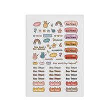 Load image into Gallery viewer, [PREORDER 03-07 SEP] Stickoo Personalized Name Labels . LovelyPop

