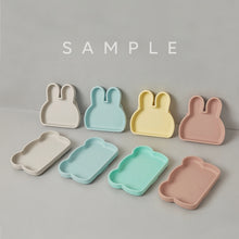 Load image into Gallery viewer, Bear/Bunny Silicone Suction Plate【SAMPLE UNIT】
