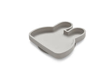 Load image into Gallery viewer, Bunny Silicone Suction Plate 2.0 . Sand Gray
