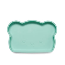 Load image into Gallery viewer, Bear Silicone Suction Plate 2.0 . Mint Green
