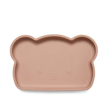 Load image into Gallery viewer, Bear Silicone Suction Plate 2.0 . Blush Pink
