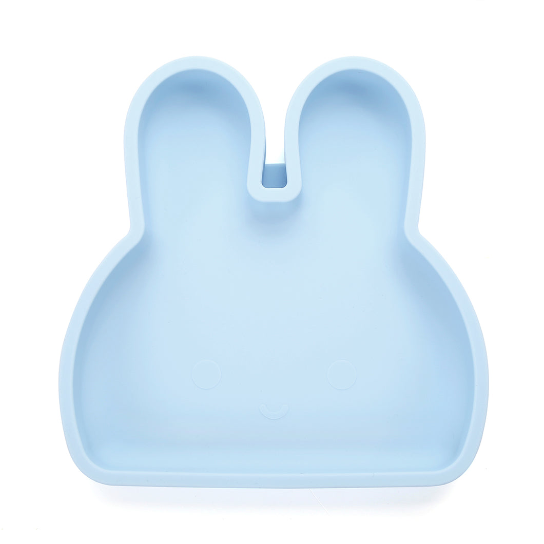 Bunny Silicone Plate 1.0 . Baby Blue